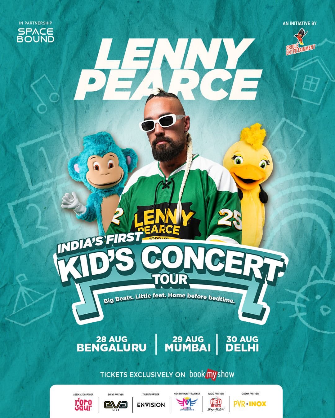 Lenny Pearce — India's First Kid's Concert Tour